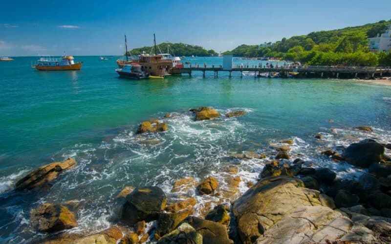 praias para família em Santa Catarina