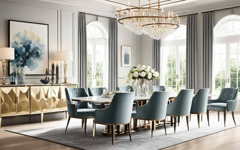 Móveis Buffet Elegantes para Sala de Jantar Luxuosa