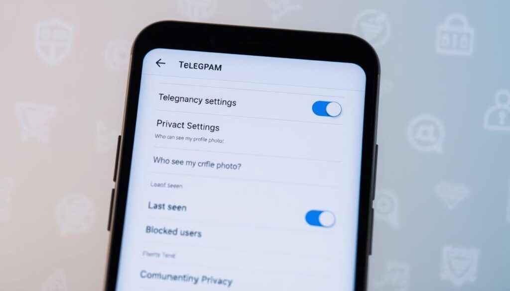 Configurações de privacidade no Telegram