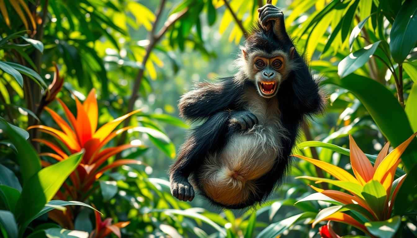 O macaco da bunda raspada: Espécie inusitada