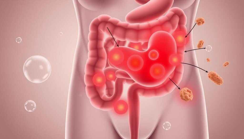 Sintomas digestivos da bulboduodenite