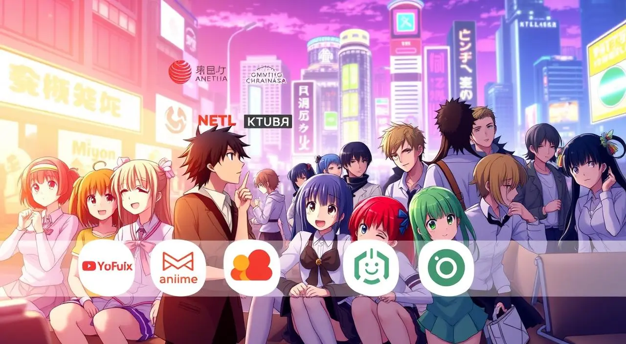 Animes mais populares em plataformas de streaming gratuitas