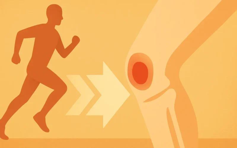 Como voltar a correr após dor no joelho