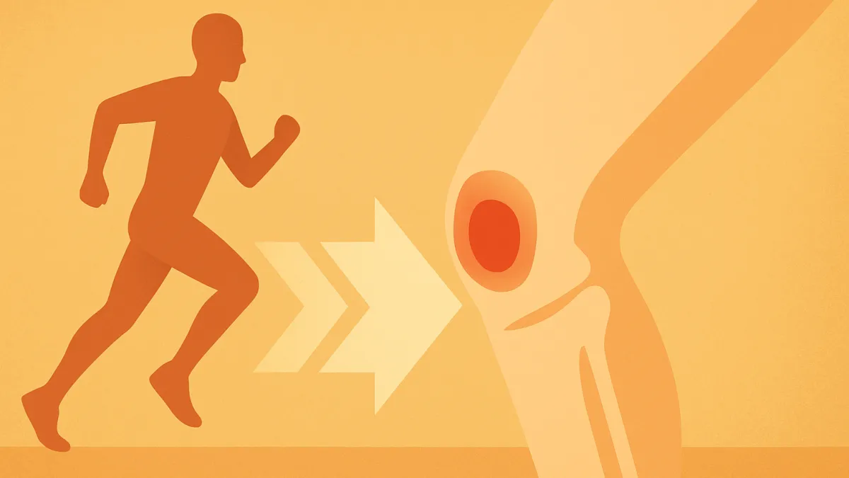 Como voltar a correr após dor no joelho