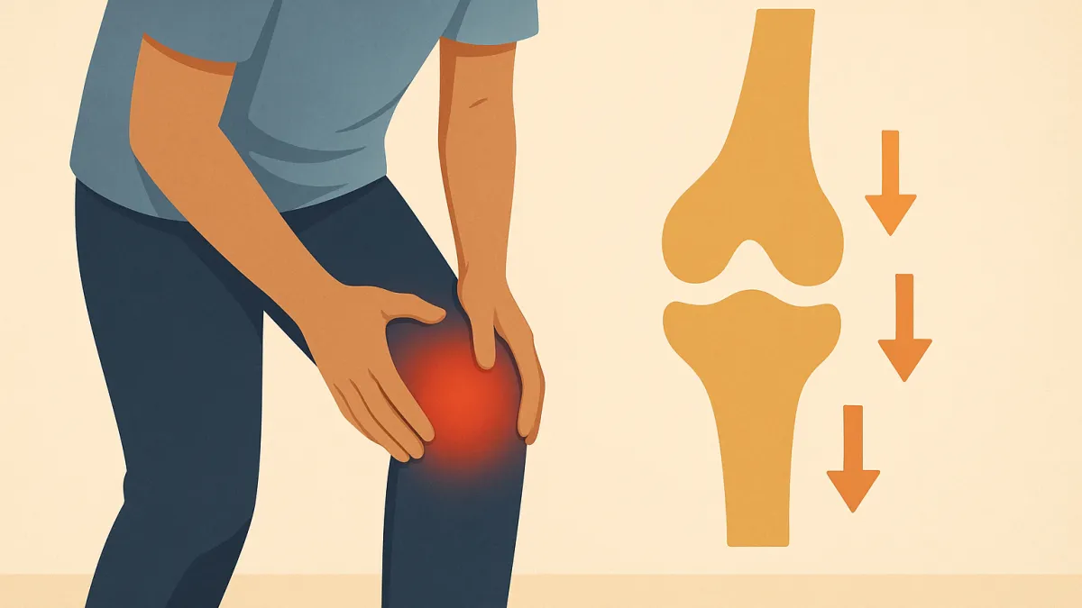 Dor no joelho em quem trabalha muito em pé